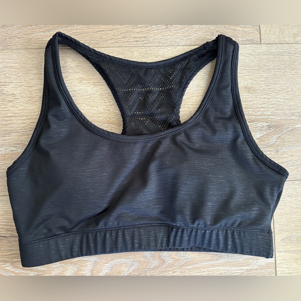 Zyia Active Sports Bra LARGE Geometric